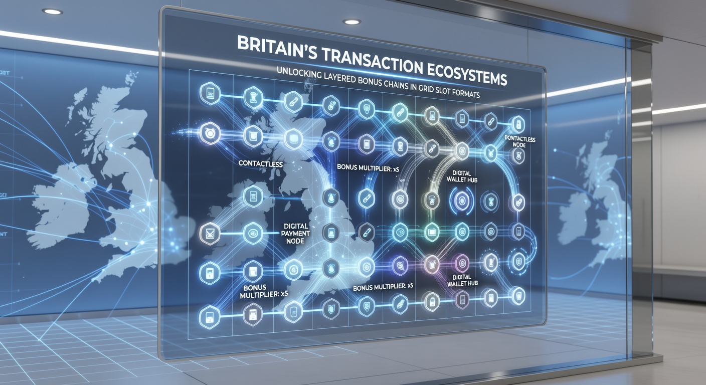 Detailed view of grid slot bonus layers connected to transaction flows