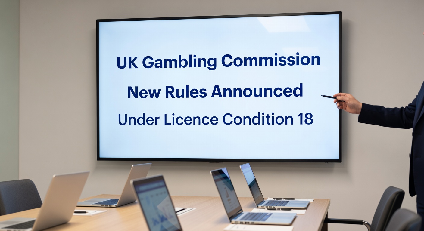 Close-up of a slot machine interface in a UK casino setting, symbolizing the precision required in upcoming compliance checks