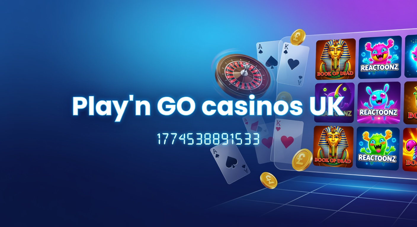 Vibrant Play'n GO slot reels spinning with UK casino branding in the background, highlighting popular game interfaces