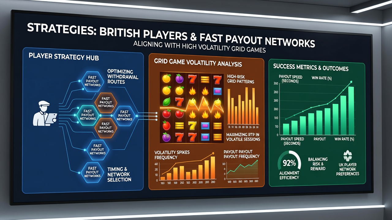 Detailed view of grid slot mechanics and corresponding fast payout verification screens