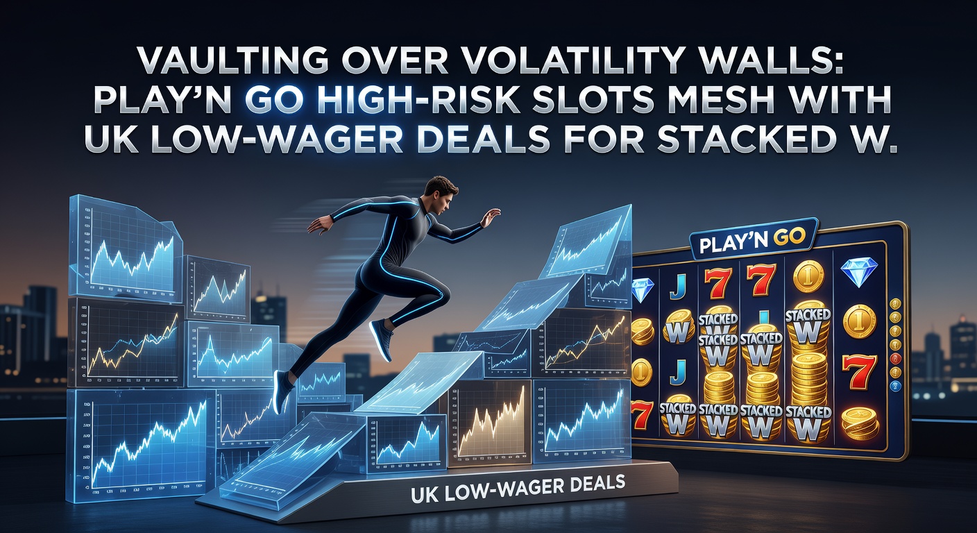Chart illustrating win distribution from low-wager promotions on high-volatility Play'n GO slots, highlighting peak payout clusters